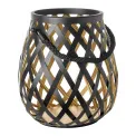 Latarnia Otis 33x33cm black-gold - 2