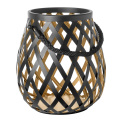 lantern Otis 33x33cm black-gold - 8