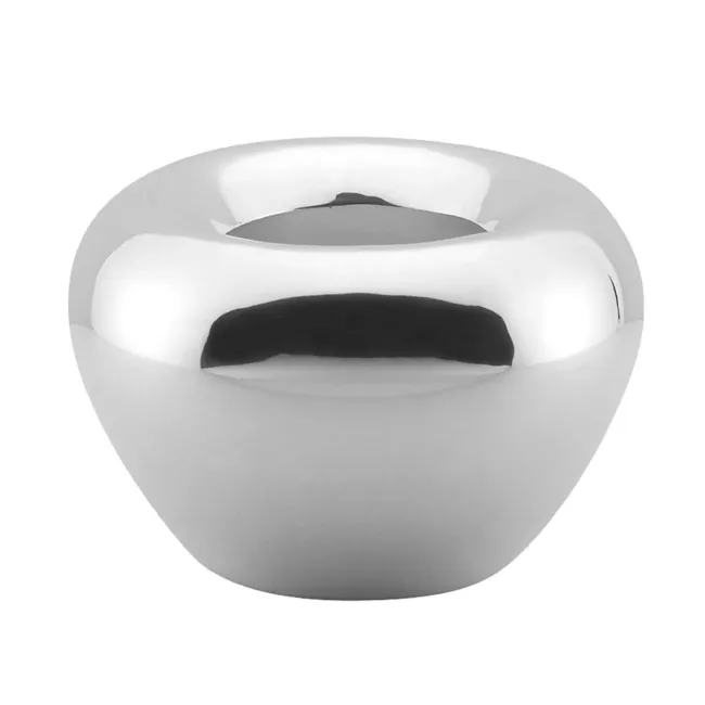 vase Venus 26x40cm nickel-plated