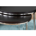 Set of 2 tables Peron 58x51cm + 53x40cm dark - 3