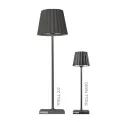 Lampa Troll Nano 1200mAh 1.6W 165lm 2200-3000K (akumulator + ładowarka) black - 3