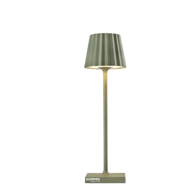 lamp Troll Nano 1200mAh 1.6W 165lm 2200-3000K (battery + charger) olive green