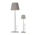 Lampa Troll Nano 1200mAh 1.6W 165lm 2200-3000K (akumulator + ładowarka) grey - 2