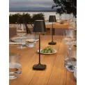 Lampa Capri LED 3000mAh 2,5W 225lm 2200-2700K (akumulator + ładowarka) black - 4