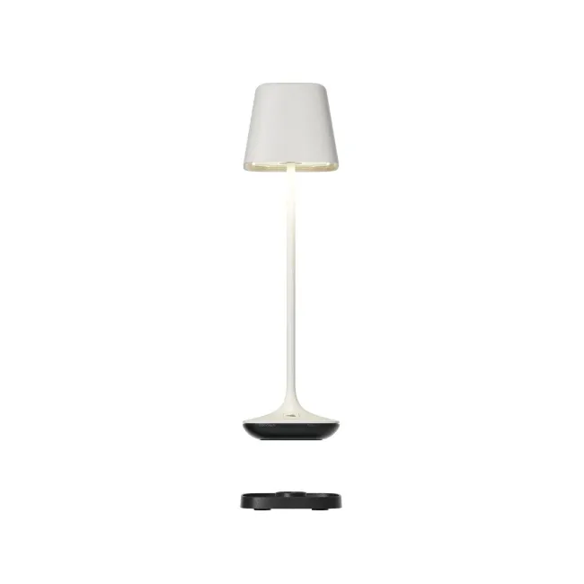 lamp Capri LED 3000mAh 2.5W 225lm 2200-2700K (battery + charger) white - 1