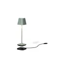 lamp Capri LED 3000mAh 2.5W 225lm 2200-2700K (battery + charger) olive green - 2
