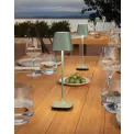 lamp Capri LED 3000mAh 2.5W 225lm 2200-2700K (battery + charger) olive green - 4