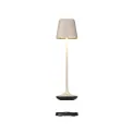 lamp Capri LED 3000mAh 2.5W 225lm 2200-2700K (battery + charger) sand - 1