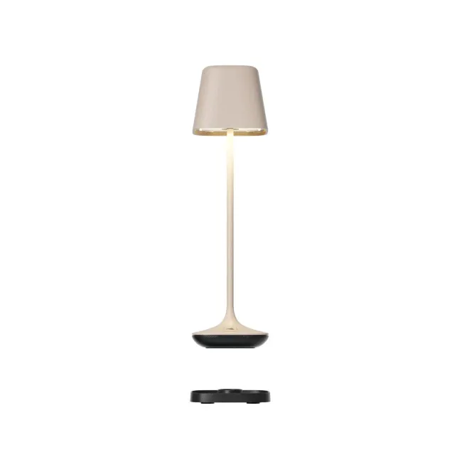 Lampa Capri LED 3000mAh 2,5W 225lm 2200-2700K (akumulator + ładowarka) sand