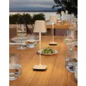 lamp Capri LED 3000mAh 2.5W 225lm 2200-2700K (battery + charger) sand - 4