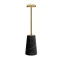 Lampa stołowa Siena LED 220mAh 1,9W 251lm 2200-3000K (akumulator + ładowarka) black marble - 1