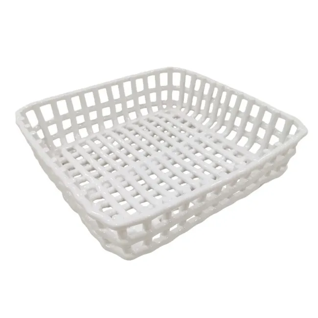 basket Catturata 21cm square white - 1