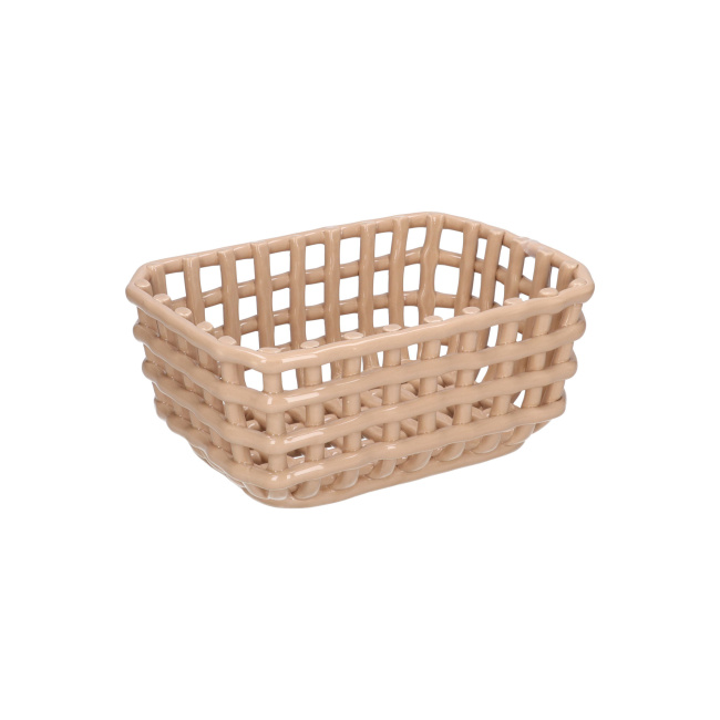 bread basket Catturata 28x20cm beige