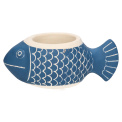 flowerpot Marechiaro fish blue - 3