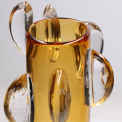 vase Ghiaccoli M amber  - 2