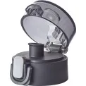 tritan water bottle 680ml grey - 3
