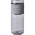 tritan water bottle 680ml grey - 4