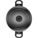 Patelnia Caprera głęboka z pokrywką 28cm niebieska - 5