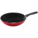 Wok Caprera 28cm czerwony - 1