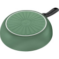 frying pan Caprera 28cm for saute with lid green - 12