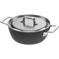 Patelnia głęboka Black 5 24cm 3,25l z pokrywką - 4