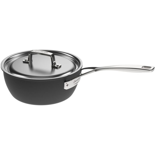saucepan Black 5 20cm 2l conical with lid - 1