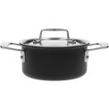 pot Black 5 16cm 1,5l with lid - 1