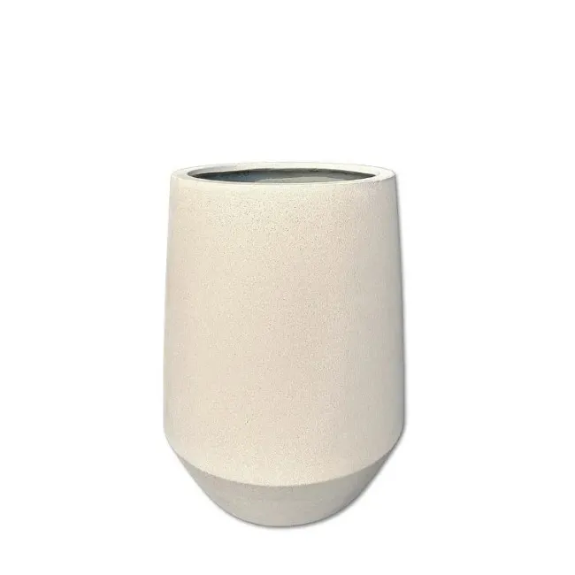 Planter High Leia 48x40cm size M white