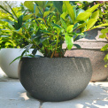 Flowerpot bowl Creastone 20x40cm size M black - 2