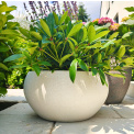 Planter Creastone 16x32cm size S sandy white - 2