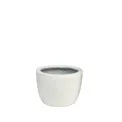 flowerpot Globe 27x35,5cm S granite sand-white