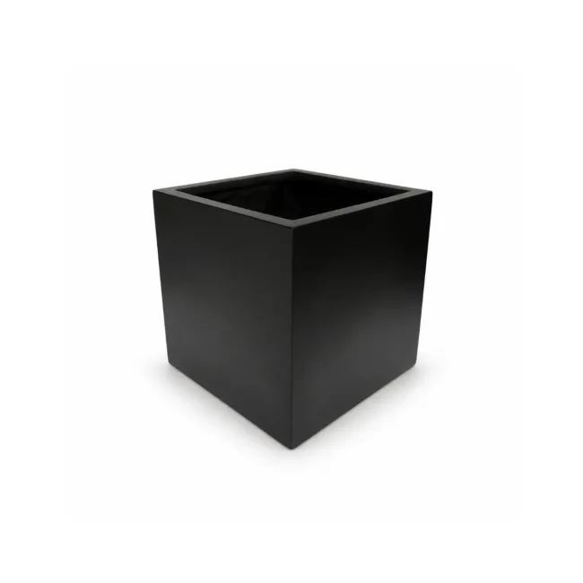 Flowerpot Cubic 20cm XS sandstone anthracite