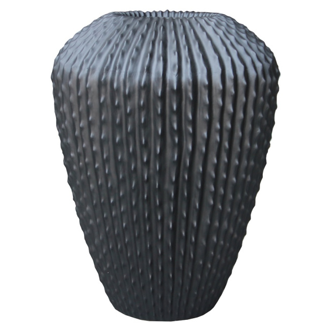 Vase Cactus 88x66cm anthracite