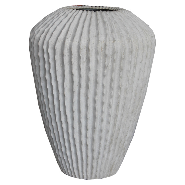 Vase Cactus 65x52cm beige 