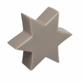 Gray Xmas Star Ornament - 1