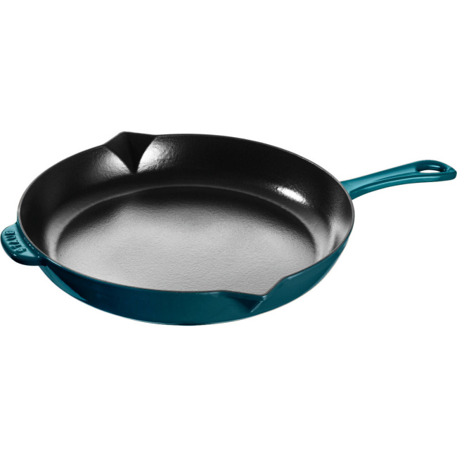 cast iron pan 1H 30 cm, marine