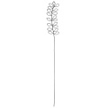 Set of 2 decorative wire leaves - 3