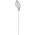 Set of 2 decorative wire leaves - 4