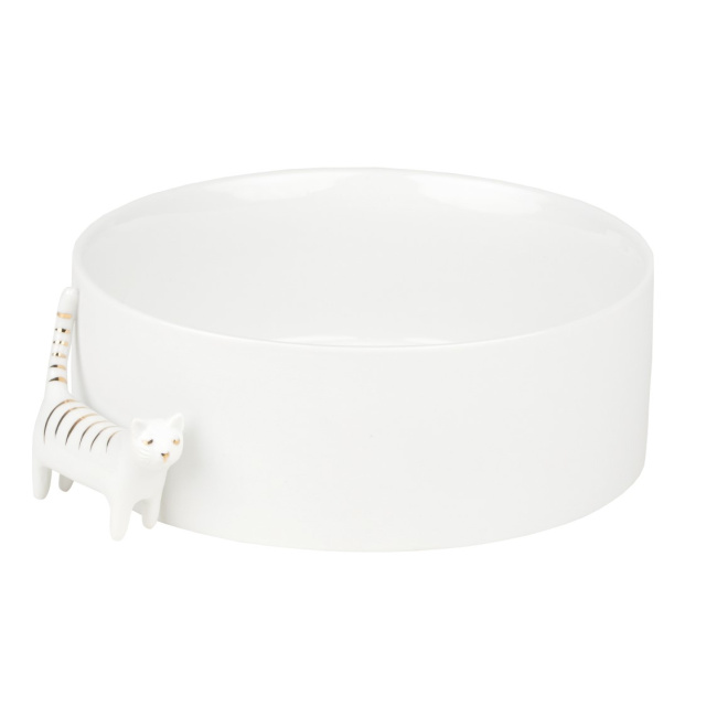 Decorative bowl with cat 14x3,5cm