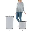 Kosz Homebasket M rhombus light grey - 3