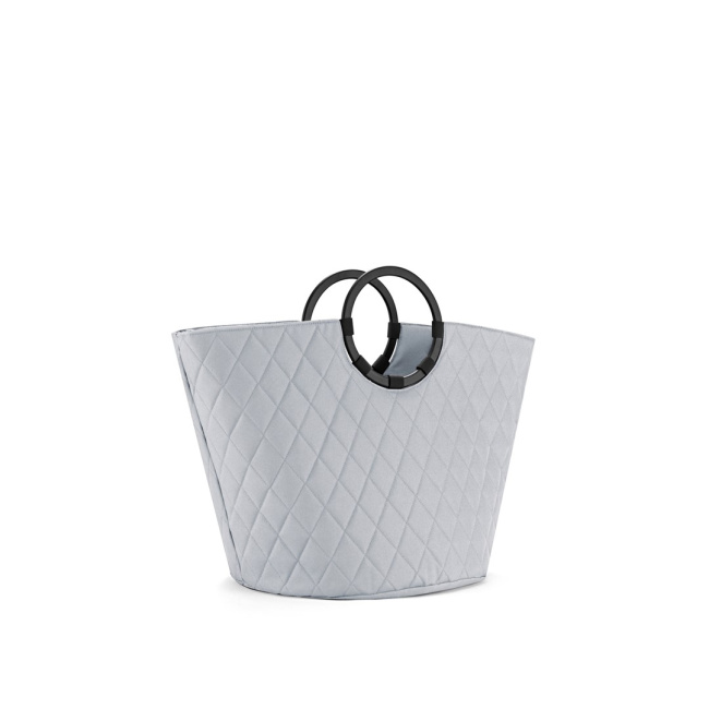 basket Loophome S for organizing rhombus light grey - 1