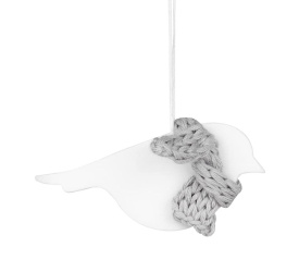 Zawieszka porcelanowa ptaszek