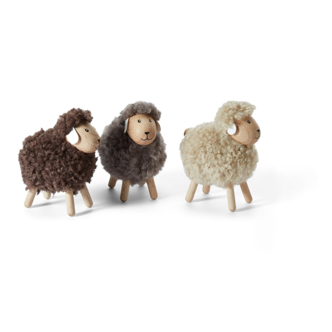Decorative figurine sheep Flotte grey