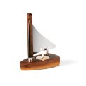 Candle holder Kogge with moving sail - 1