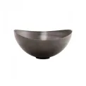 Bowl Oneda M 14,5x30x30cm burned metal - 1