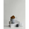 Candle holder Saga M 12x12 tan - 3