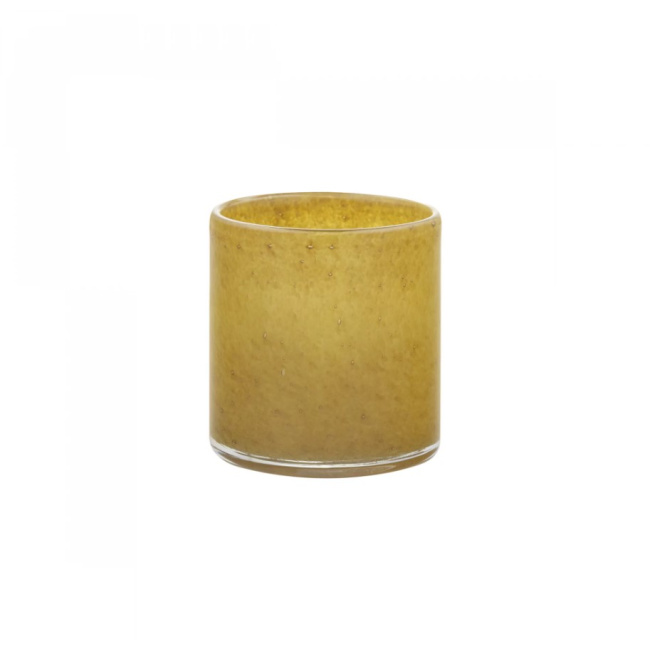 Candle holder Saga S 8,5x8,3cm tan