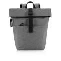 Plecak Rolltop Backpack twist silver