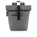 Backpack ROLLTOP BACKPACK, twist silver