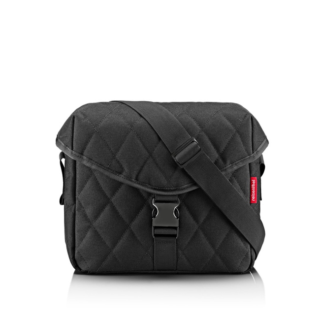 Torba SADDLE BAG M, rhombus black